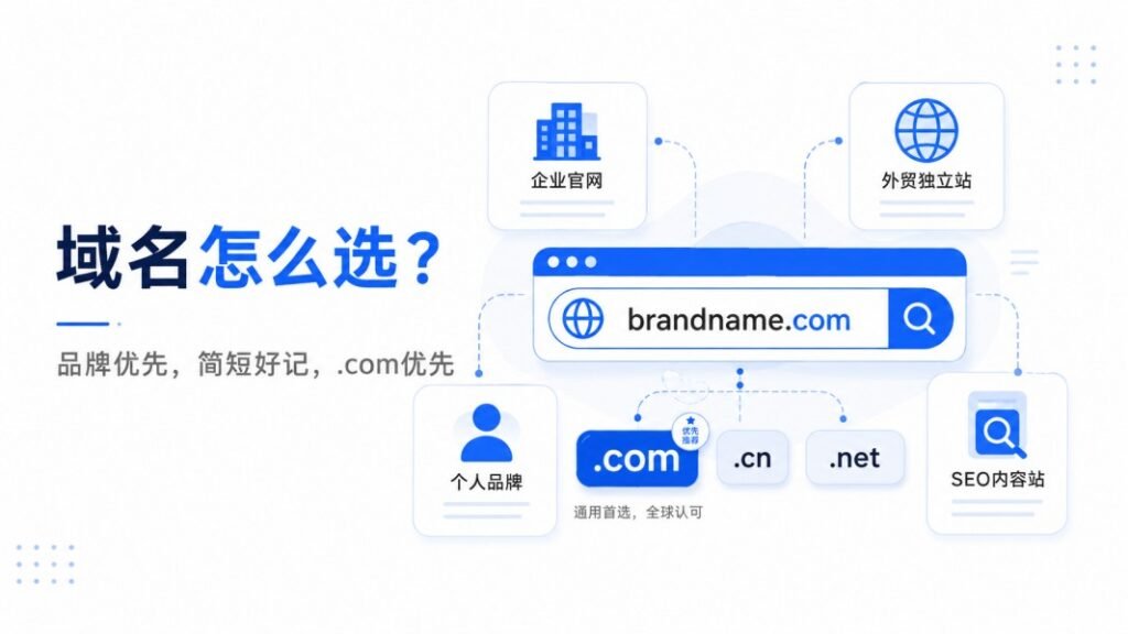 域名怎么选